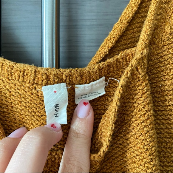 Anthropologie Moth Rust Knit Tank - Picture 3 of 5